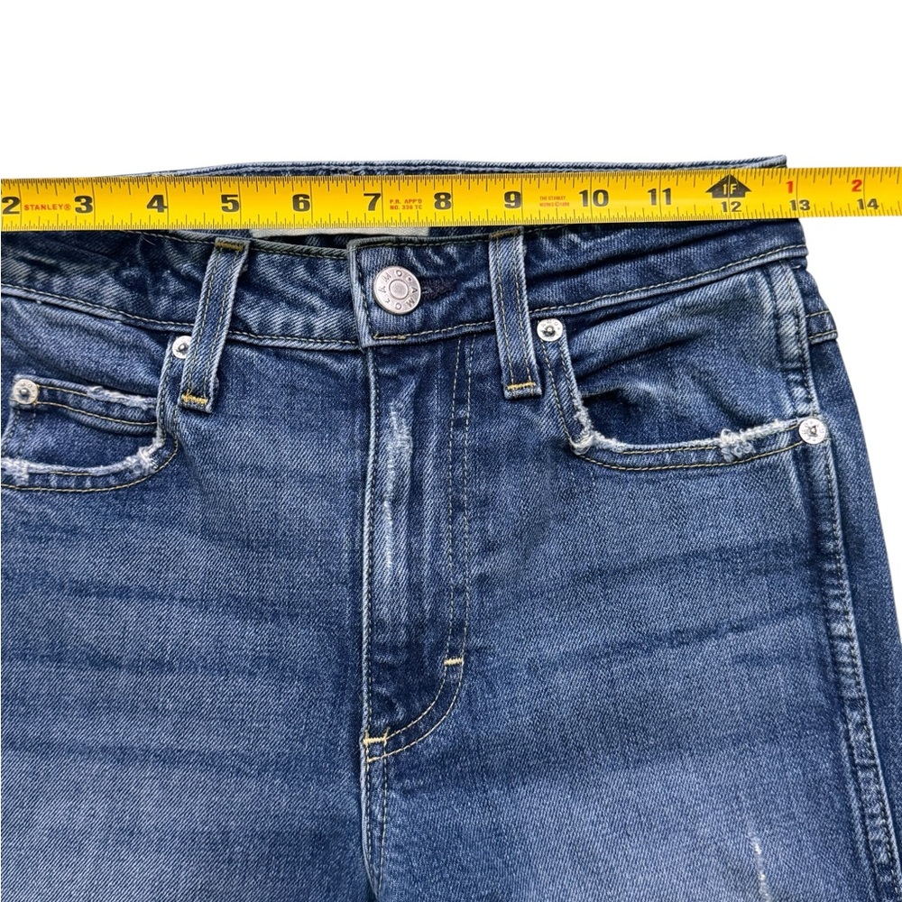 AMO Chelsea Crop jeans in color Deep Breath - Picture 5 of 8